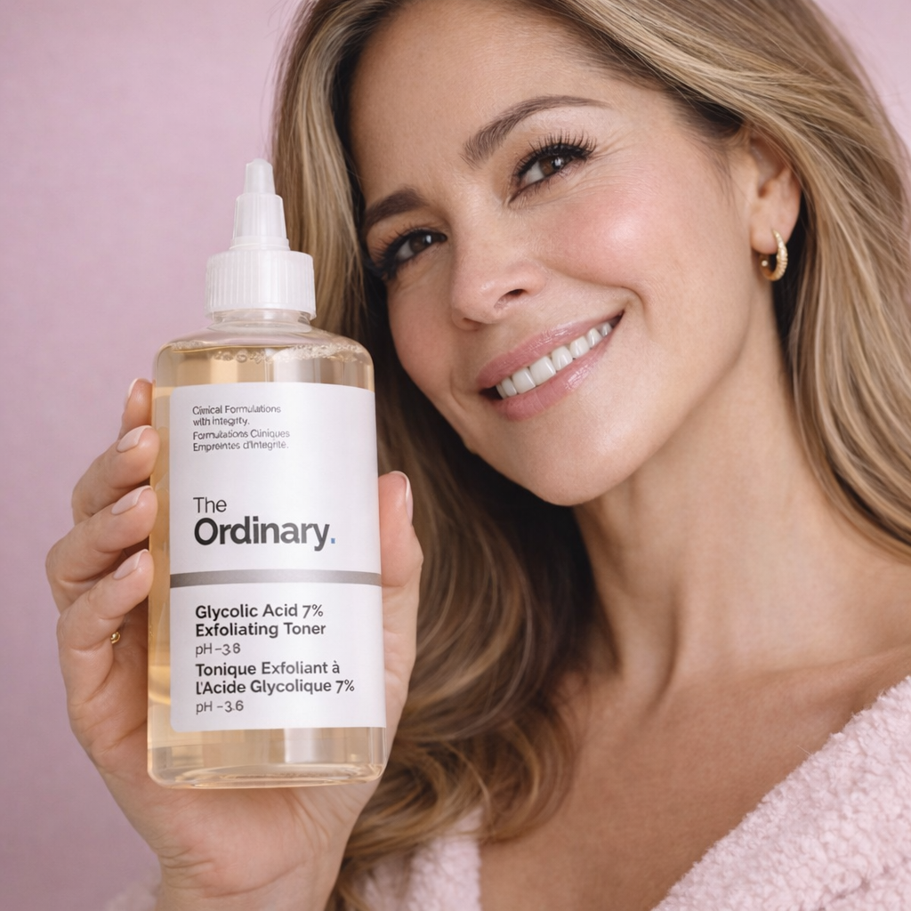ÁCIDO GLICÓLICO 7% – THE ORDINARY: Exfolia, ilumina y unifica rostro y cuerpo.